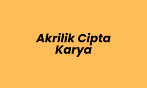 Lowongan Kerja Sales Freelance di Akrilik Cipta Karya - Surabaya