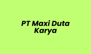 Lowongan Kerja Sales & Marketing Kontraktor di PT Maxi Duta Karya - Surabaya