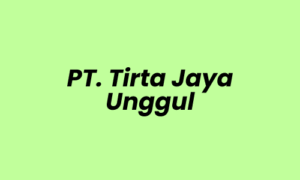 Lowongan Kerja Office Boy di PT. Tirta Jaya Unggul - Surabaya