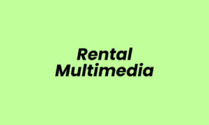 Lowongan Kerja Crew Store & Delivery di Rental Multimedia - Surabaya